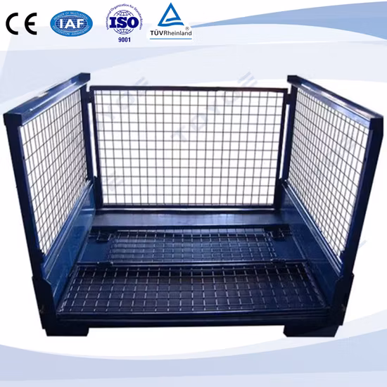 Factory Sale Textile Stackable Steel Stillages & Pallet Cages
